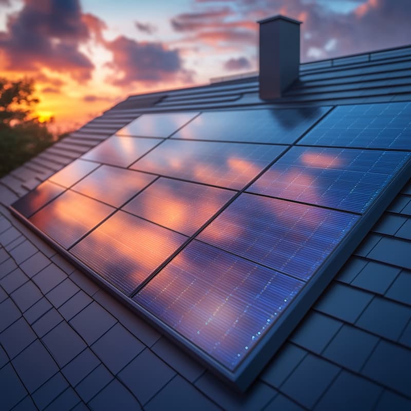 Electrical services for solar panel systems